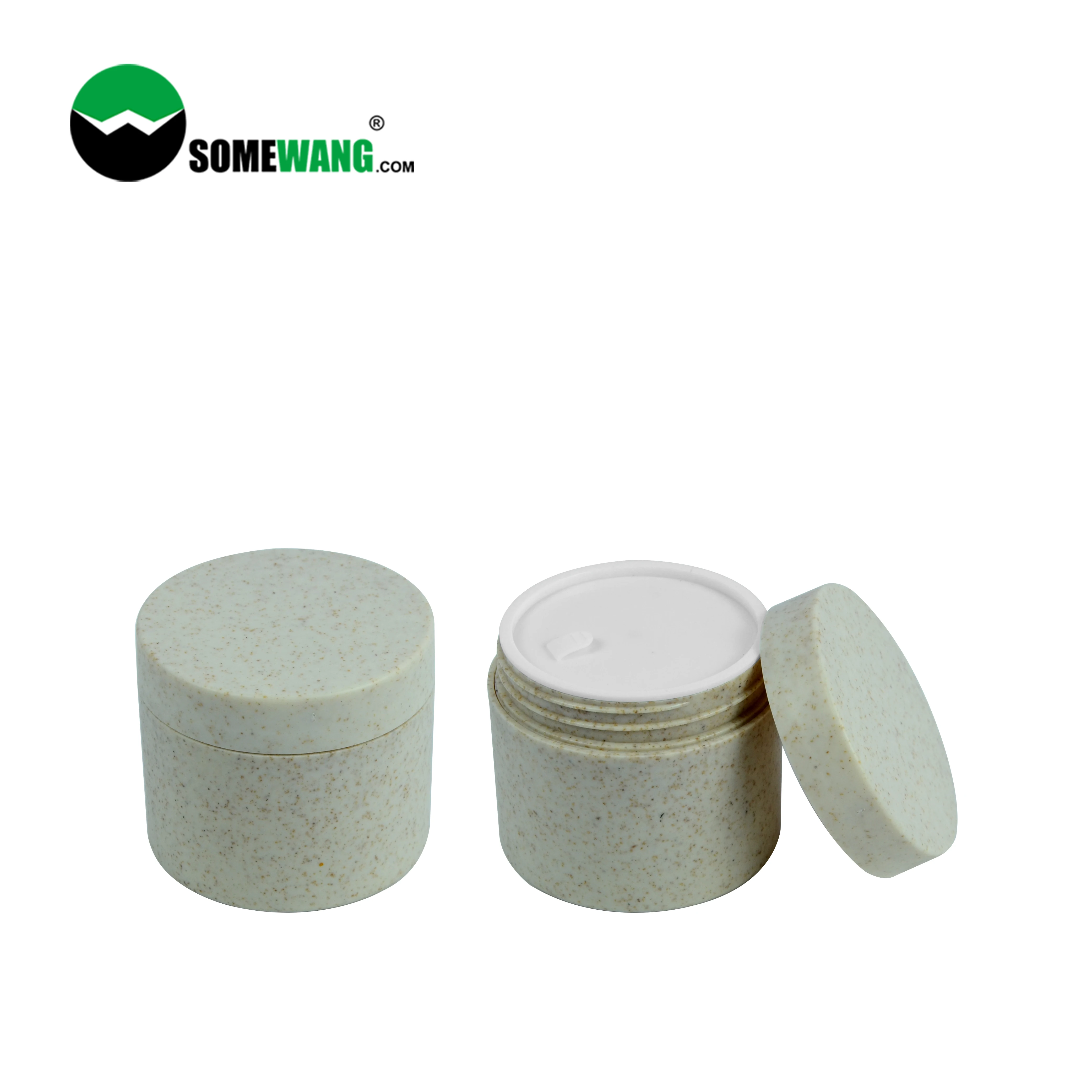 Eco Friendly Biodegradable Cosmetic Packaging 30g 250g 100 Wheat Straw