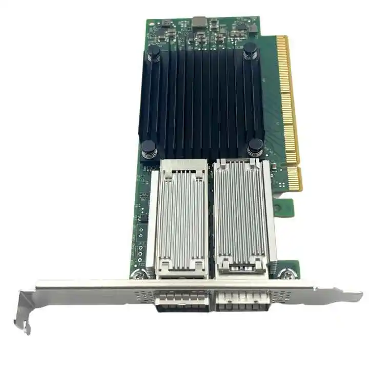 MCX556A-EDAT ConnectX-5 InfiniBand Adapter Card with 100GbE Dual-port QSFP28 for High-Performance Networking