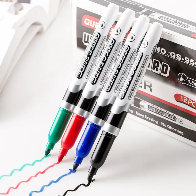 School Cheap Bullet Tip Dry Erase White Board Pen Non-Toxic Erasable Whiteboard Marker For Kids
