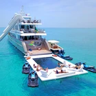 Hot Sale Inflatable Yacht Pool Floating Inflatable Pool For Yacht Water Sea Pool
