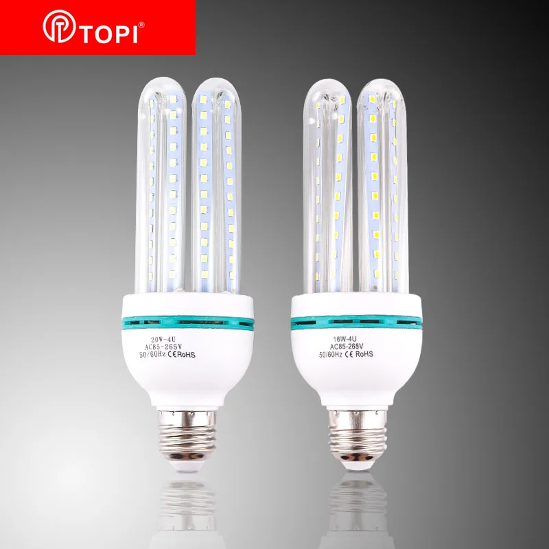 Energy saving E27 LED corn bulb 3W 5W 7W 9W 12W U tube Fluorescent neon 220V 110V household lamp spiral lighting