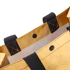 Metallic Bag Metallic Shopping Bag New Metallic Lamination Non Woven Shopping Tote Bag With Button