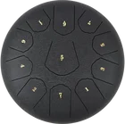 Drum Supply The 10 Inches 11 Tones Percussion-instrument Hand Pan Steel Tongue Drum For YOGA Education