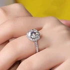 Gold Ring Wedding Rings Stones Jewelry Trending Jewelry Cubic Zircon18k Gold Ring Wedding