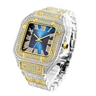 Missfox 2022 New Luxury Brand Men Quartz Watch Men's Brand Waterproof Gold Plated Watch