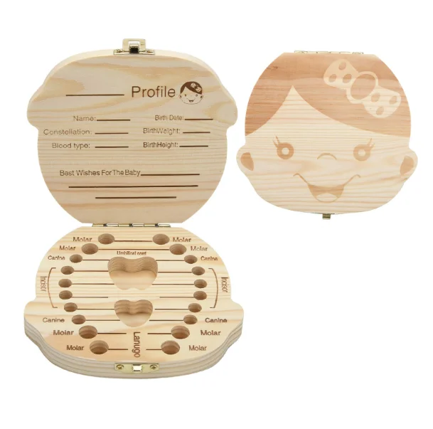 Wooden Crafts Wooden Baby Tooth Fairy Box Teeth Holder For Kids Lost Teeth  Keepsake Save Collection (boy) - Buy Wood Ring Circle Crafts Laser Cut  Reindeer Wood Craft Unfinished Wood Crafts Bali