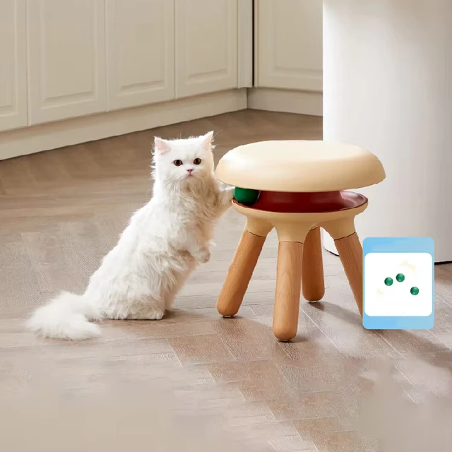 Factory Price Pet Cat Ball Stool Durable And Sturdy Low Stool