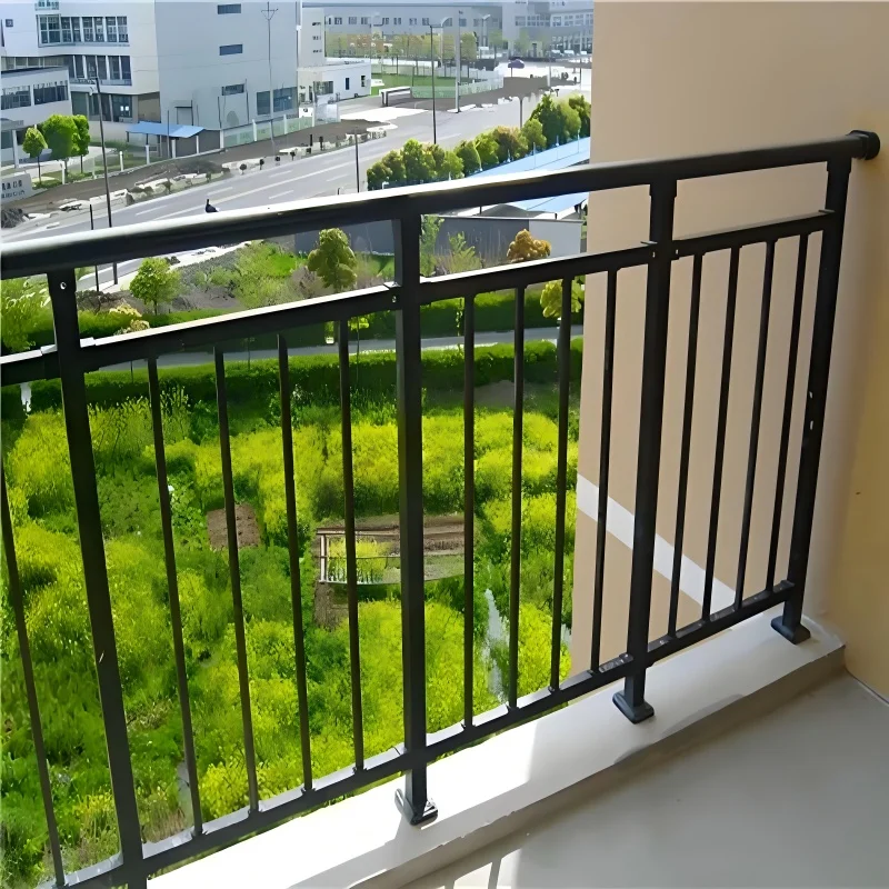 Galvanized Pipe Rod Railing Inox Balustrade for Balcony Railings and Handrails Stair Application Modern manufacture