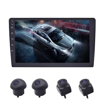 Universal 2 DIN 360 Panoramic Car Navigation 3D Top View Android Smart WiFi Car Radio Car DVD Player