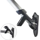 1 Professional Flag Pole Base Bracket For Garden Yard With 2 Position Holder 1 Inch Inner Diameter