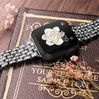 Diamond Watch Luxury Diamond Crystal Stainless Steel Bling Strap Band For Apple Watch Series 1/2/3/4/5/6