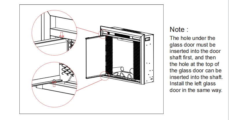 Electric Fireplace, 120V, 750W - detail 48