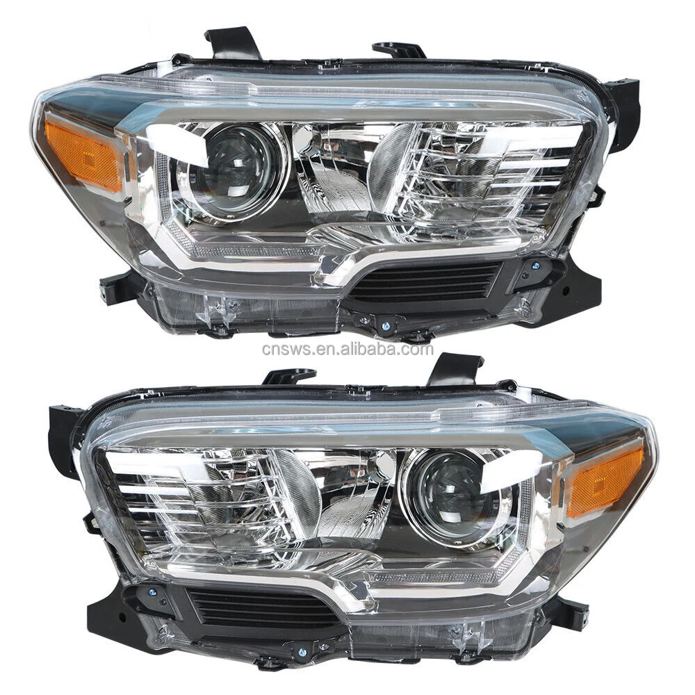 Producto OEM, faro delantero halógeno LED de alta calidad para Toyota Tacoma 2019 2020-35