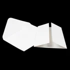 Cards Cards 20227-100 Envelop And Gate Fold Cards 5"x7" 12.7x17.8cm 240g White Cards 120g Envelop 10 Pack