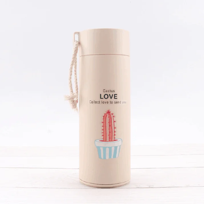 Reusable Insulated Water Bottle Travel Mug Vacuum Insulated Double Layer Water Food Grade Glass Bottle