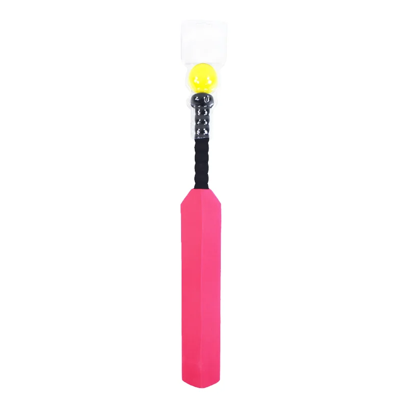 Kids Sports Eva Cricket Bat Ball Set Pitching Game Baseball Batting Machine Kids Baseball Trainer Plastic Baseball Bat