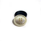 White Shirt Buttons White Shirt Button Bule White 16L 18L Size Popular Flat Back Plastic Men Shirt Buttons