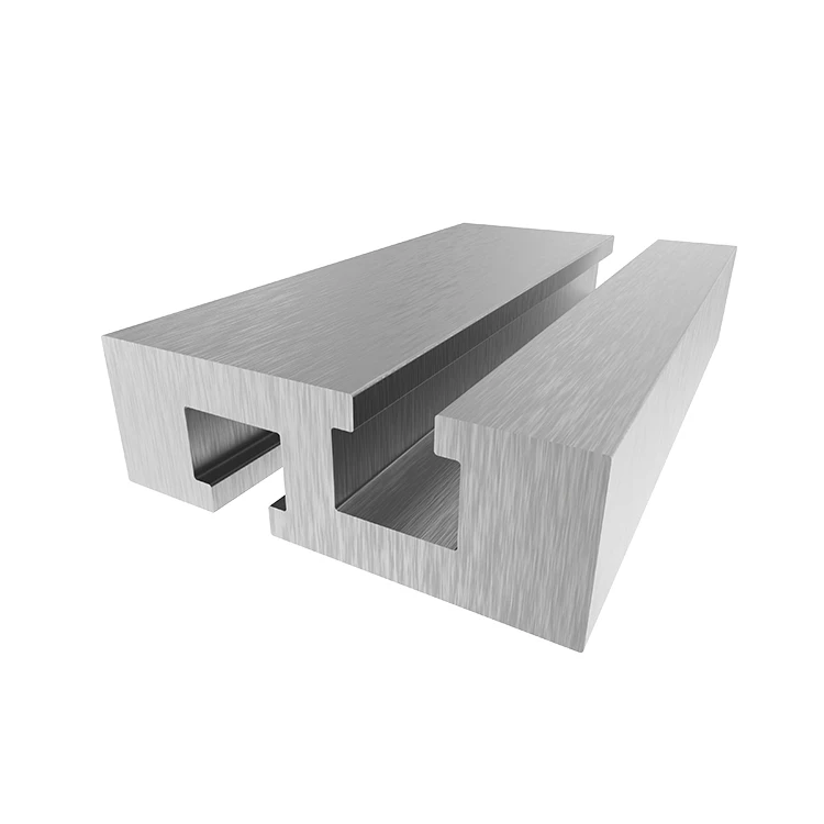 Industrial Extruded Aluminum Profile 1545 Assembly Frame with Grooves on Both Sides, Engraving Machine Panel supplier