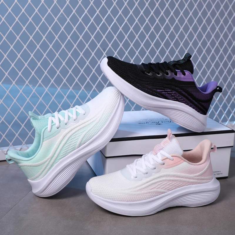 Fashion Sneakers Trainers Female Fitness Walking Breathable women's casual running Sports Shoes