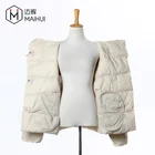 Padded White Color Ladies Padded Quilted Jacket Women Winter Best Seller Clothing