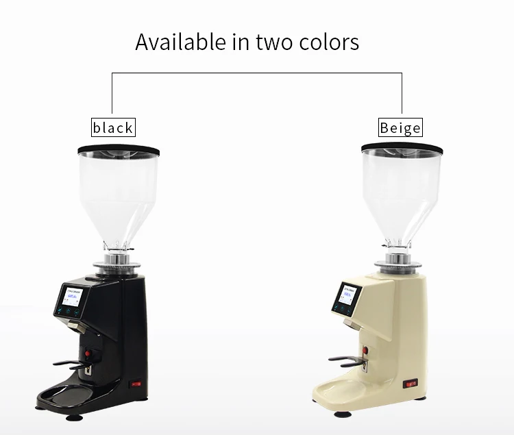 product professional heavy duty cast aluminum body conical burr coffee bean grinder commercial espresso coffee grinder machine-14