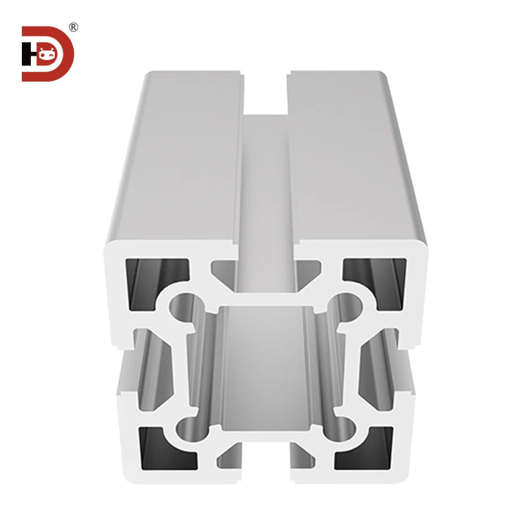 6060J Industrial Extruded Aluminum Profile 6060 Heavy-duty Industrial Aluminum Alloy square Tube Production Line details