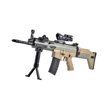 SCAR Electric Reapting Water Toy Gun High Speed Rifle Gun Adult Weapon Toy Outdoors Shooting Game Realistic Gel Gun