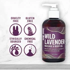 Spa Essential Spa Warmer Soothing Lavender Edible Vanilla Sore Muscle Essential Massage Oils