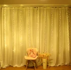 Light Led Curtain Fairy Light 8 Functions Plastic Remote Waterproof Battery Operated LED Stripe Light