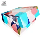 Pink Hair Boxes Custom Pink Corrugated Paper Kids Hair Clippers Box Toy Box