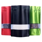 Pouch Stand Up Pouches Manufacturers Factory Sale Aluminum Foil Stand Up Pouch With Transparent Window
