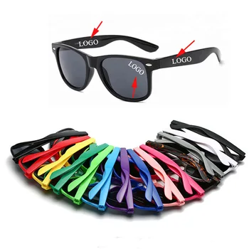 Wholesale Promotional Fashion Plastic Cheap Custom Logo Private Label UV400 Mens Women Shades Sun Glasses Sunglasses 2023