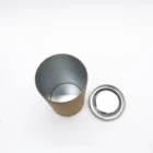 Round Tea Customized Compostable Round Cardboard Container Cylinder Biodegradable Food Grade Tea Packaging Paper Tube