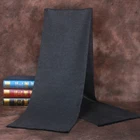Black Scarf Scarf Scarf Scarf Manufacturers Hot Selling Cheap Price Blue Black Winter Thick Men Scarf Long Designer