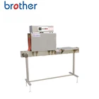 Tunnel Brother Semi Automatic Glass Plastic Mineral Water Bottle Sleeve Label Heat Shrink Tunnel Packing Machine