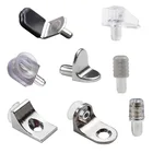 Furniture Connector Fittings Shelf Bracket Pegs Cabinet Furniture Shelf Pins Support