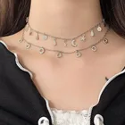 Fashion Sterling Silver Necklace Fashion Jewelry Sterling Silver Plated Necklace Women Pendant Necklace