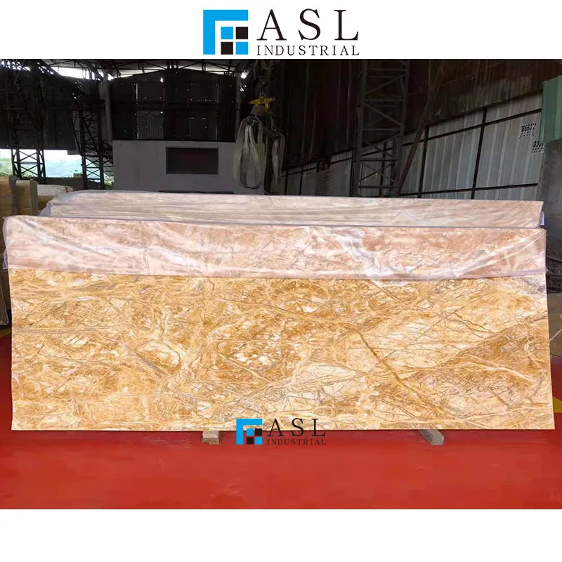 Factory direct low marble prices in dubai empire marble with gold veins marble slabs