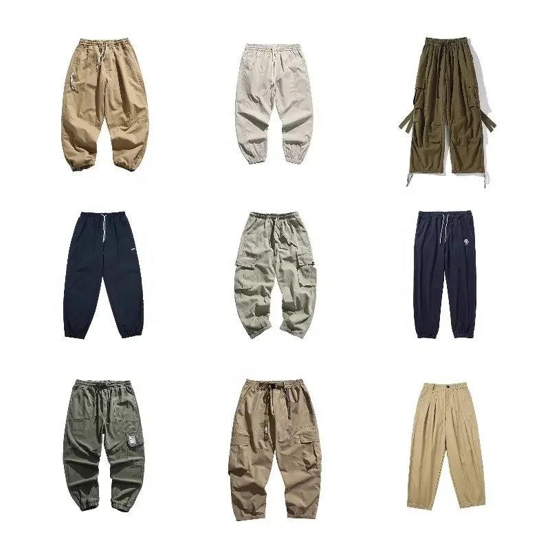 Multi Solid Color Trousers Mans Straight Pants Casual Business Pants Slim Fit Custom Chino Pants for Men