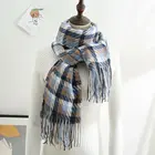 Shawl Fashionable Multi-functional Tassel Shawl Cashmere Scarf With Women's Print For Autumn/winter 2021