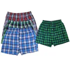 New Arrival Soft And Comfortable Men's Plus Size 100% Cotton Underwear Beach Shorts