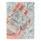 Decoration Clear Sheet Decoration Tumbled Grade B White Glass Rock Scrap Glass Cullets