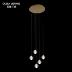 Decorative Lights Custom Decorative Kitchen Fixture Hanging Balls Lamp Modern Crystal Led Chandelier Pendant Lights