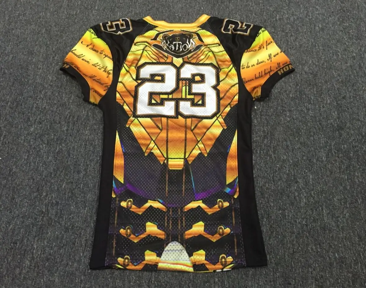 BETHERIVAL Custom Pattern New Design Football Uniform Jersey Flag Football Uniform Jersey details