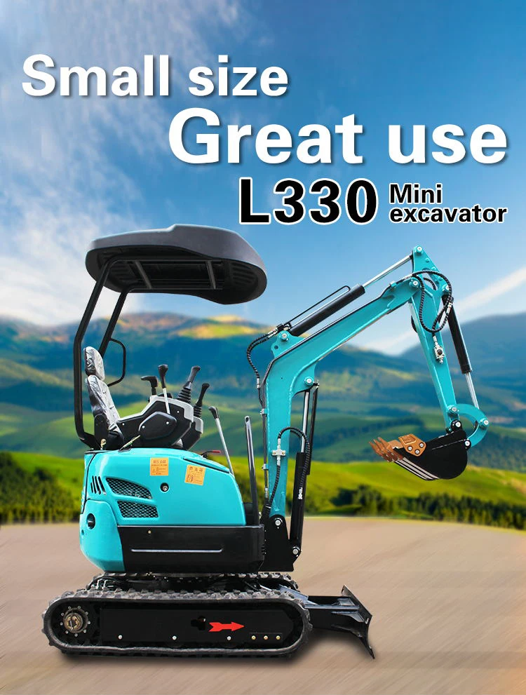 Rippa L330 Mini Small Crawler Excavators Machine 2 Ton Mini Excavator