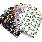 Fabric 100% Cotton Woven Poplin Fabric Cartoon Character Design Customer Digital Print Custom Print Cotton Fabric