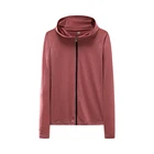 Jacket Women Fall Winter Seamless Yoga Cardigan Sport Zipper Long Sleeve Jacket Top Coat