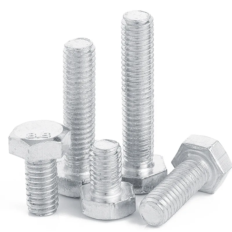 High Strength Nickel Plated Polished Galvanized Stainless Steel M1-M12 Hex Nut Bolt DIN934 Certified Grade Metric Thread Nuts supplier