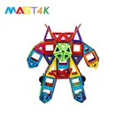 Magnet Toy Magnetic New Design 120pcs Safe ABS Plastic Magnet Blocks Toy Candy Color Magnetic Blocks For Kids