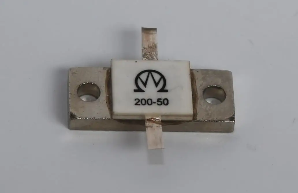 High Power 60W 100R Flange Resistor with 1Ω-500Ω Range ±5% Tolerance and 0~2GHz Frequency for RF Applications